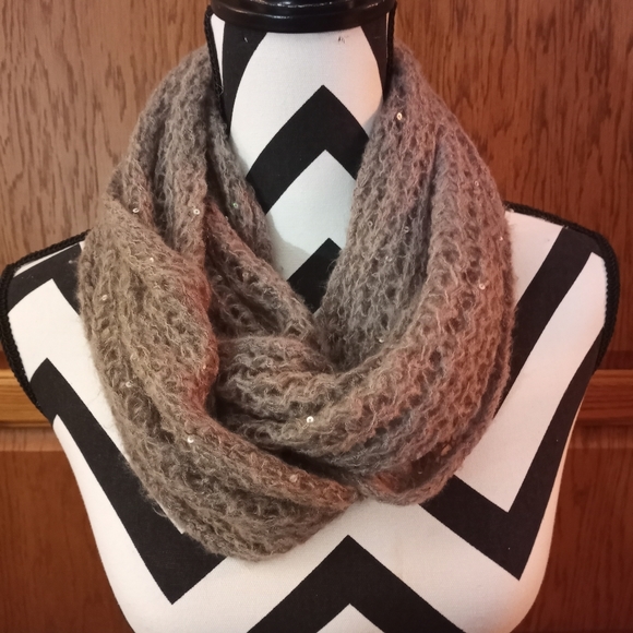 Miss Accessory Accessories - Gray Infinity Scarf